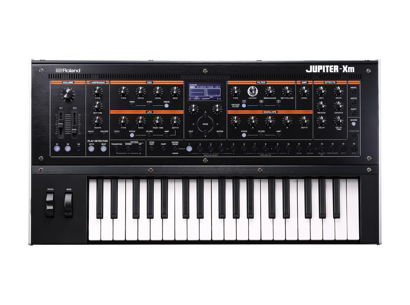 鍵盤楽器 Roland JUPITER-Xm Roland Jupiter-Xm Digital Keyboard Synthesizer