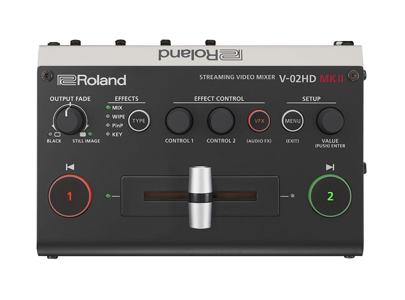 Roland V-02HD ビデオミキサー Roland V-02HD MK II Streaming Video Mixer