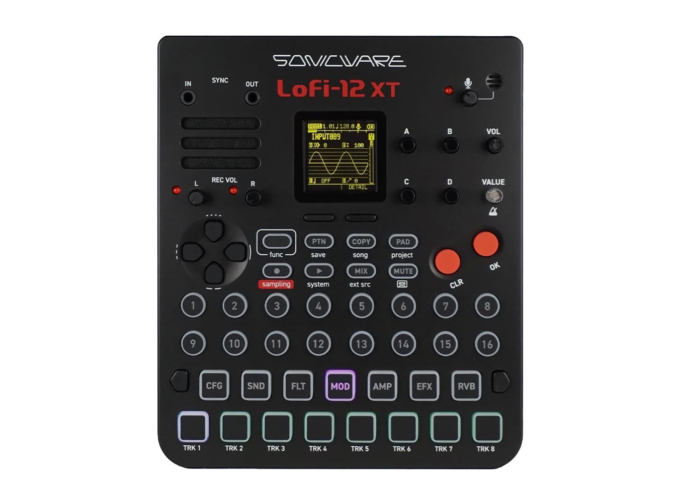 Sonicware Lofi-12 XT Lofi Groovebox Sampler