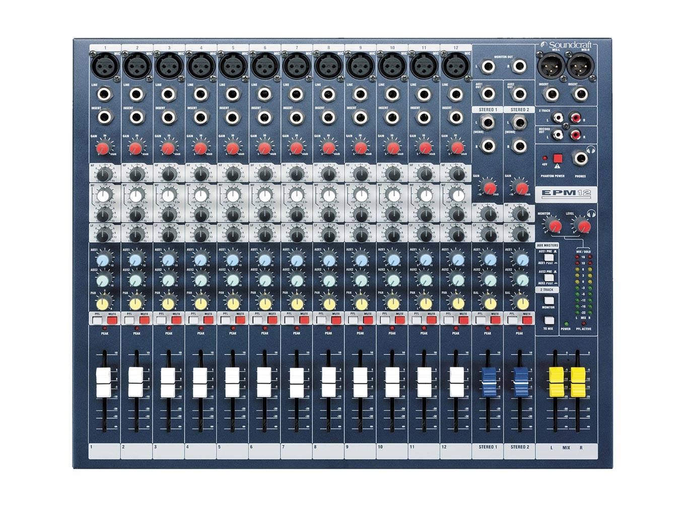 Soundcraft EPM12 12+2-Channel Analog Mixer