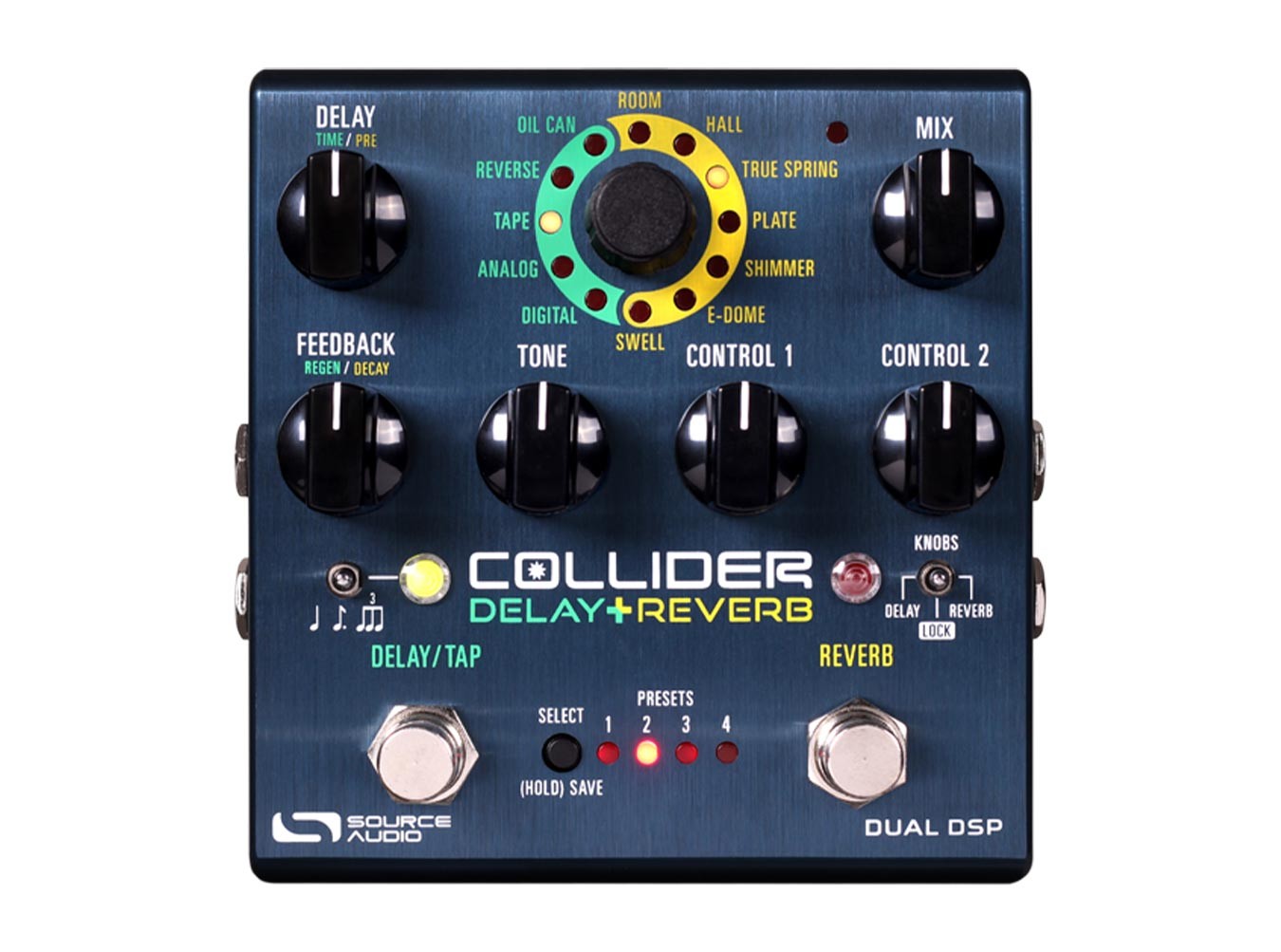 ギター Source Audio Collider Source Audio Collider Delay + Reverb Pedal