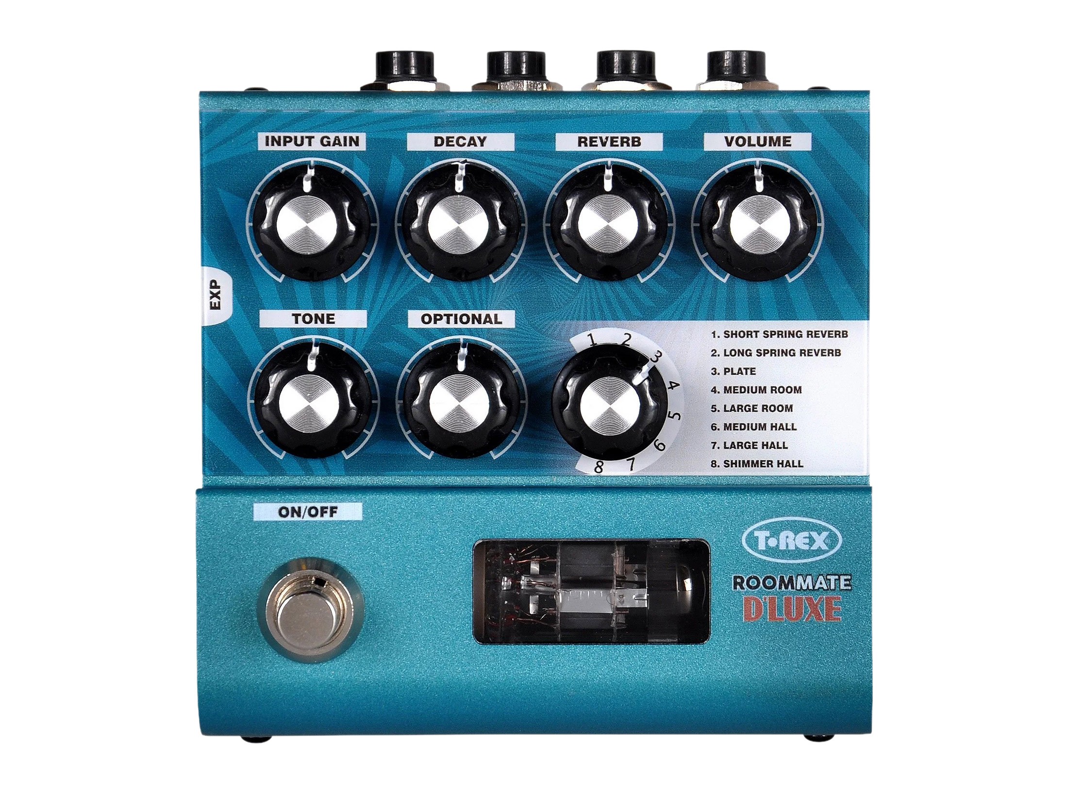 T-Rex RoomMate D'Luxe Tube-Driven Reverb Pedal
