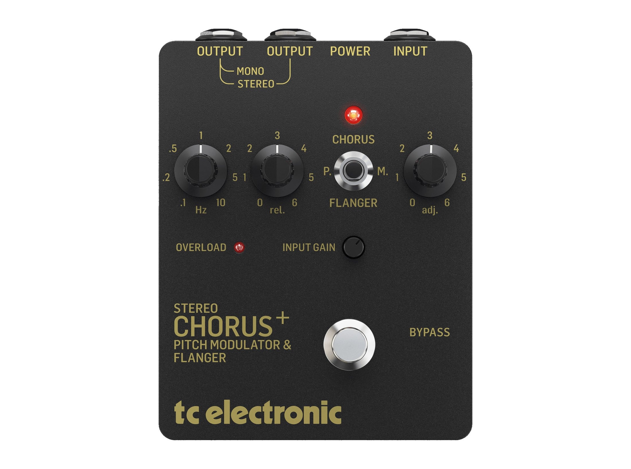 TC ELECTRONIC　SCF GOLD TC Electronic SCF Gold Chorus + Flanger Pedal