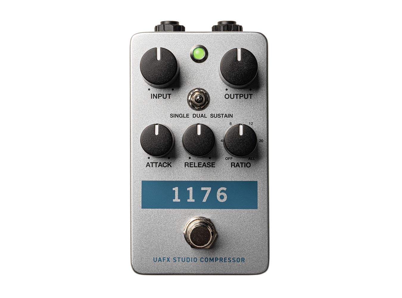 ギター Universal Audio UAFX 1176 compressor Universal Audio 1176 Studio Compressor Pedal