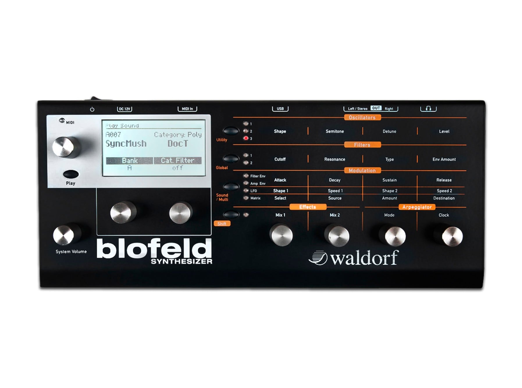 Waldorf Blofeld Desktop Synthesizer