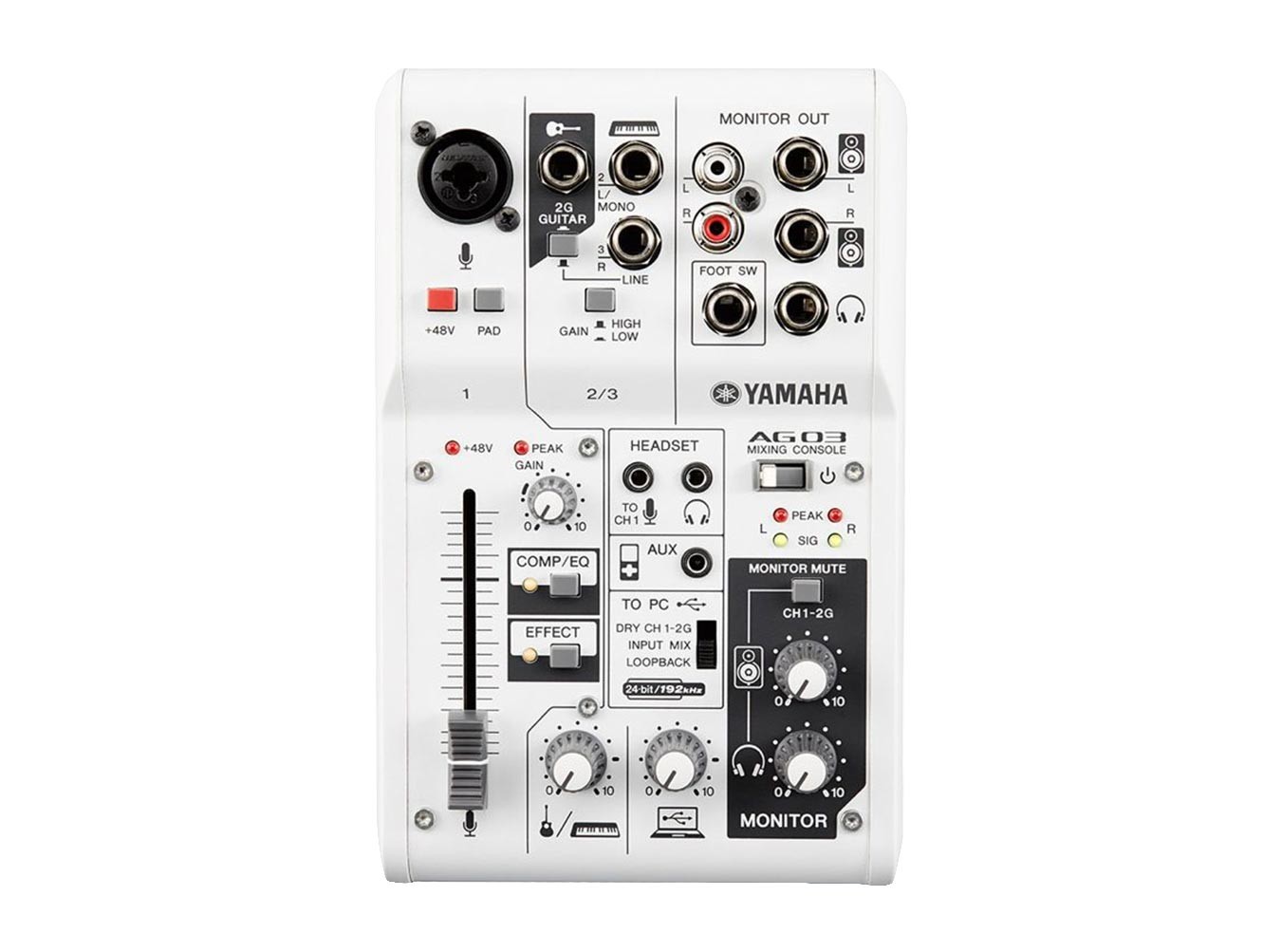 fortune YAMAHA AG03 USBオーディオインターフェース Yamaha AG03 3-Channel Mixer