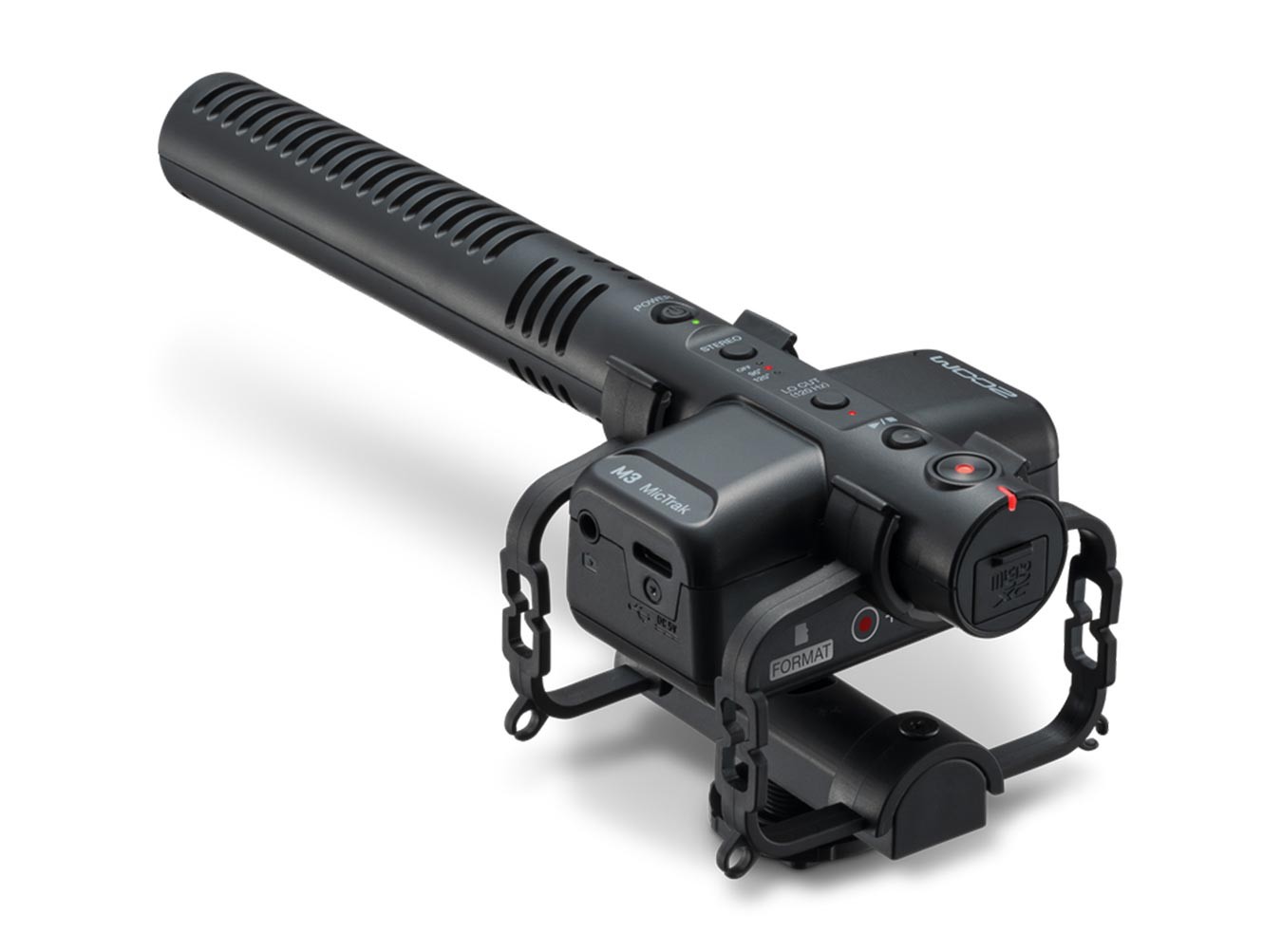 ZOOM M3 MicTrak + WSU-2 元箱付き Zoom M3 MicTrak Shotgun Mic/Recorder