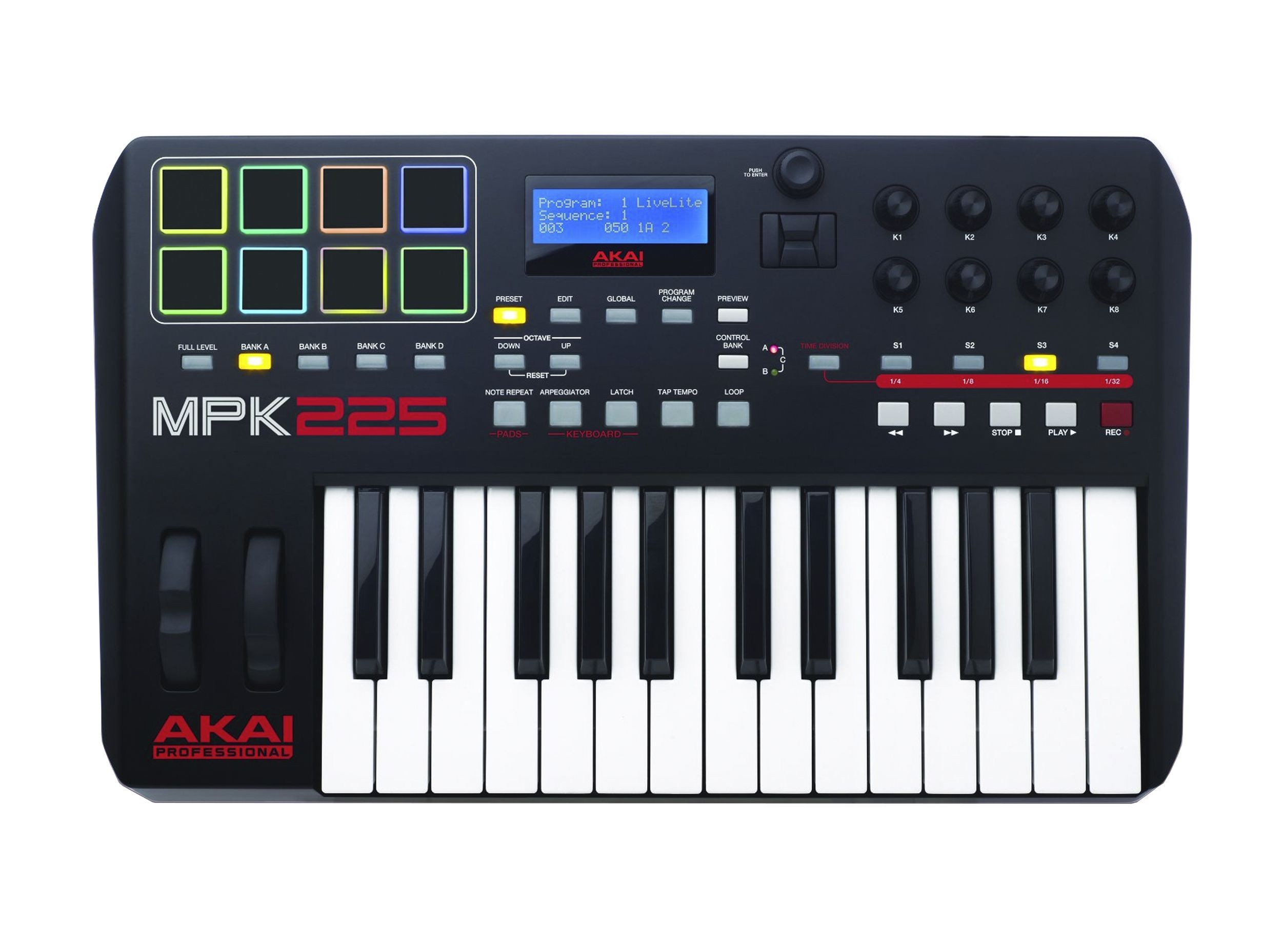 AKAI MPK225 MIDIキーボード Akai MPK225 25-Key MIDI Controller Keyboard