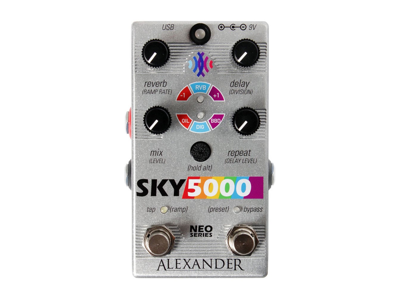 ALEXANDER SKY5000 ギターエフェクター リバーブ/ディレイ Alexander Pedals Sky 5000 Reverb + Delay