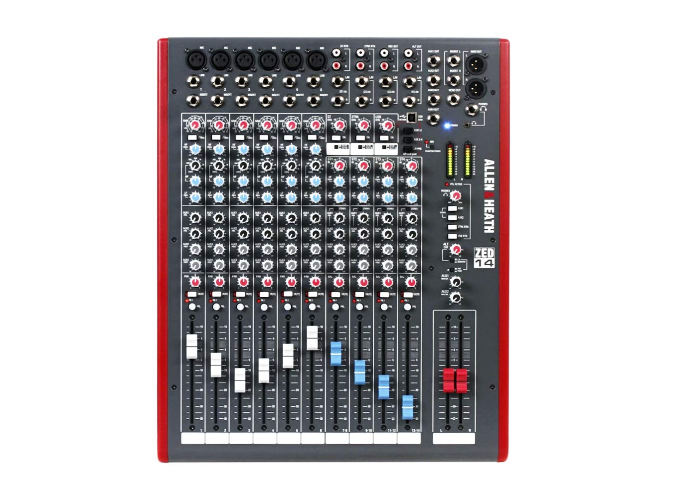 Allen & Heath ZED-14 14-Channel Mixer With USB