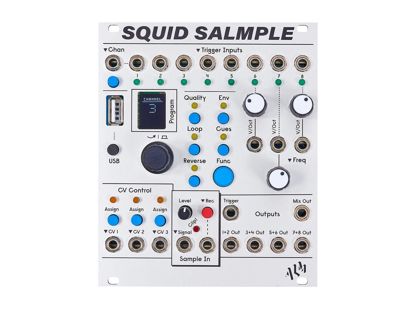ALM Busy Circuits/Squid Salmple モジュラーシンセ ALM Busy Circuits Squid Salmple