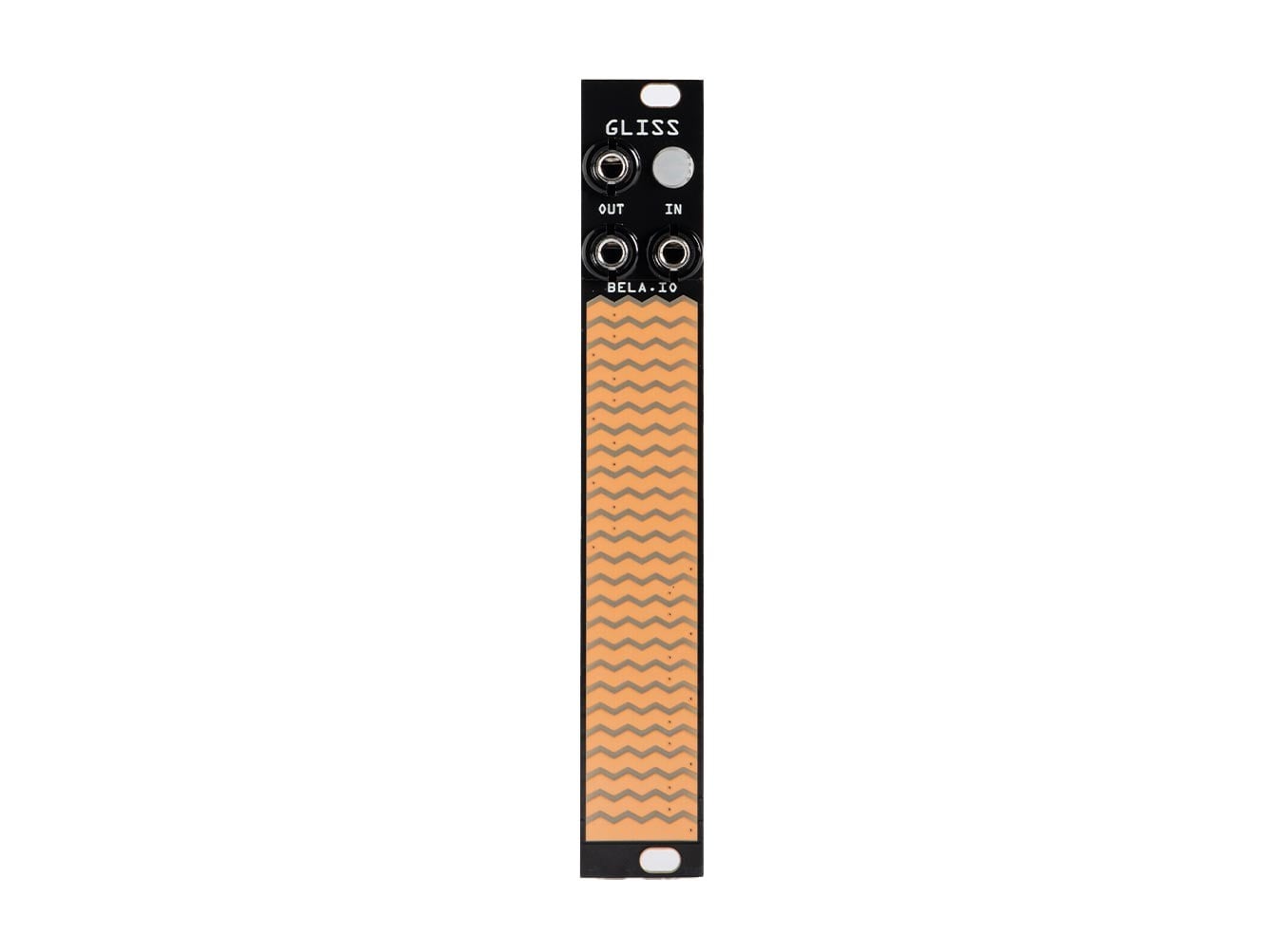 Bela Gliss モジュラーシンセ Bela Gliss is a touch control module for Eurorack modular synth