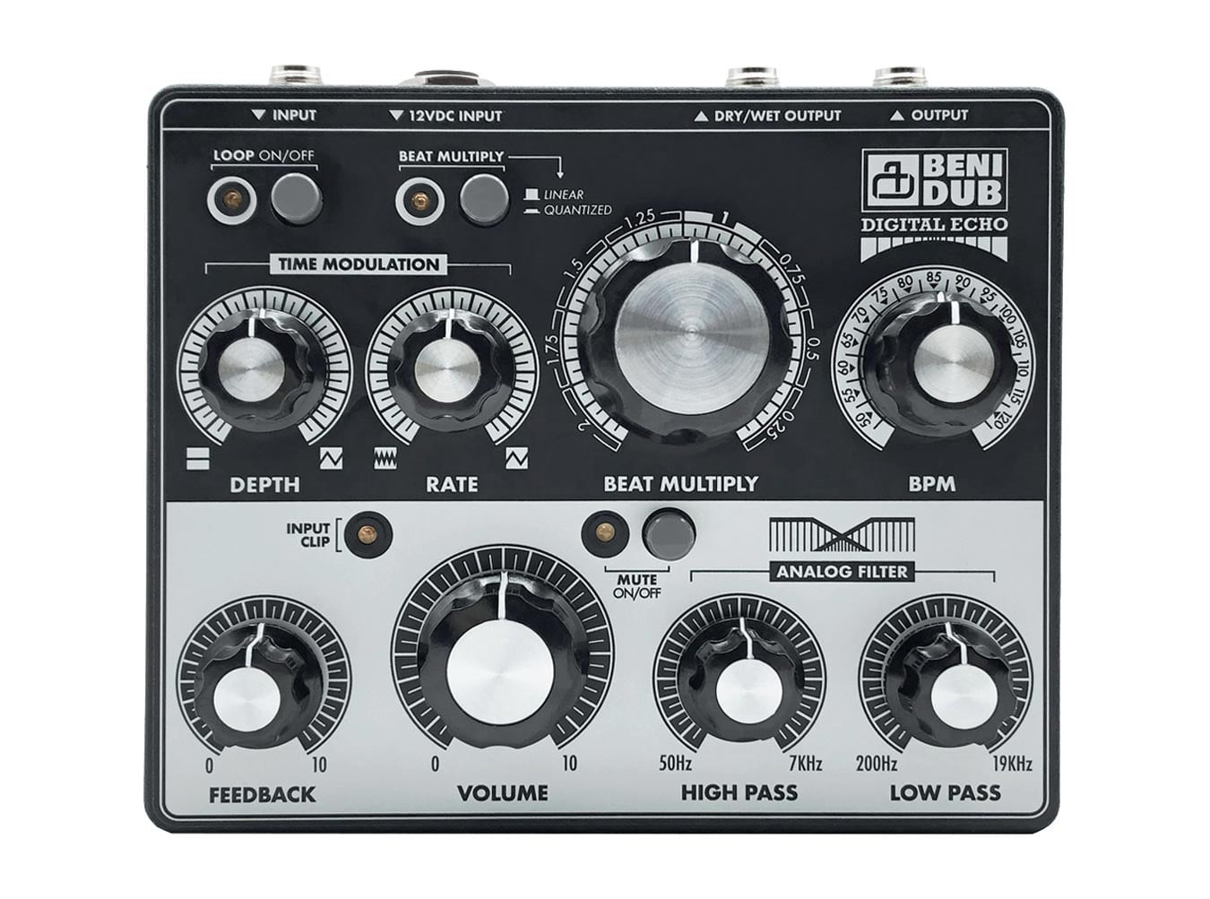 BENIDUB Digital Echo(初代)+Spring Amp Ⅱ+他 Benidub Digital Echo Desktop Delay