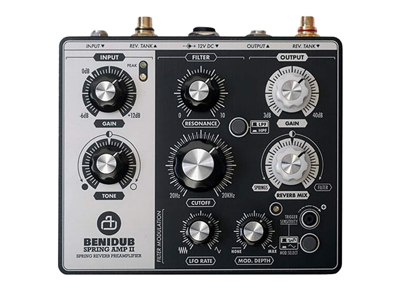 BENIDUB Digital Echo(初代)+Spring Amp Ⅱ+他 Spring Amp II Spring Reverb Preamplifier