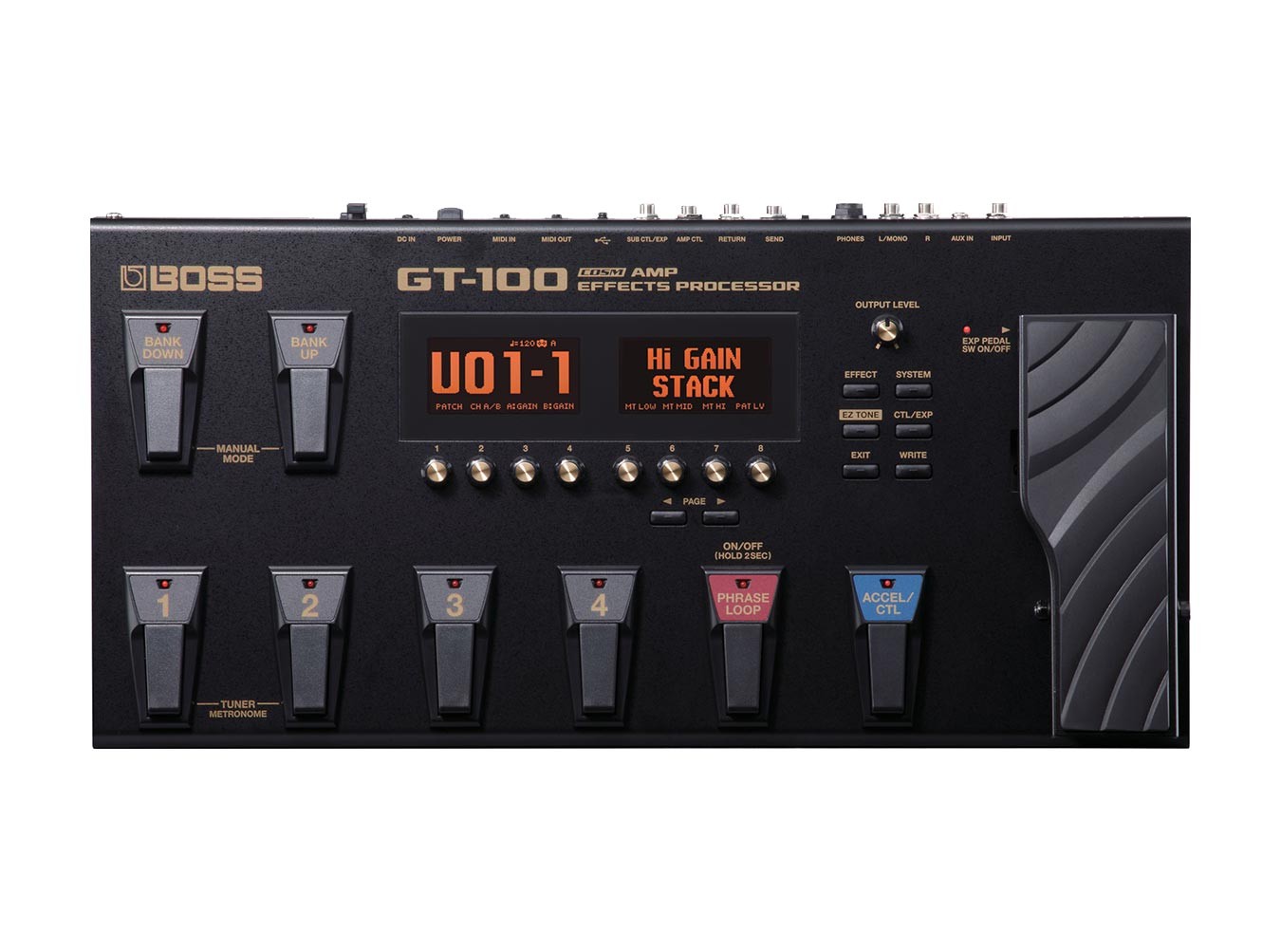 Boss GT-100 Amp Effects Pedal
