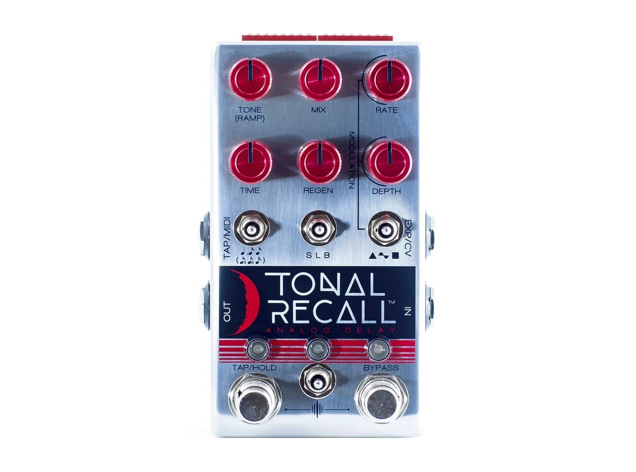Chase Bliss Tonal Recall Delay Pedal (Red Knob)