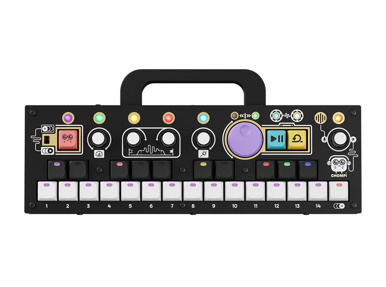CHOMPI Sampler サンプラー CHOMPI Club CHOMPI Sampler (Classic Black)