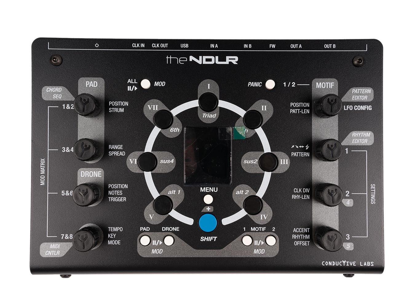 Conductive Labs The NDLR MIDIシーケンサー 基板 Conductive Labs NDLR Complex MIDI Arpeggiator