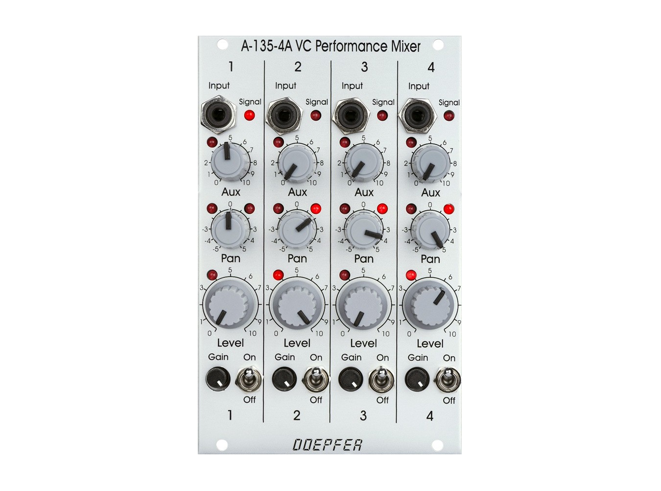 Doepfer A-135-4A/B VC Performance Mixer (A+B)