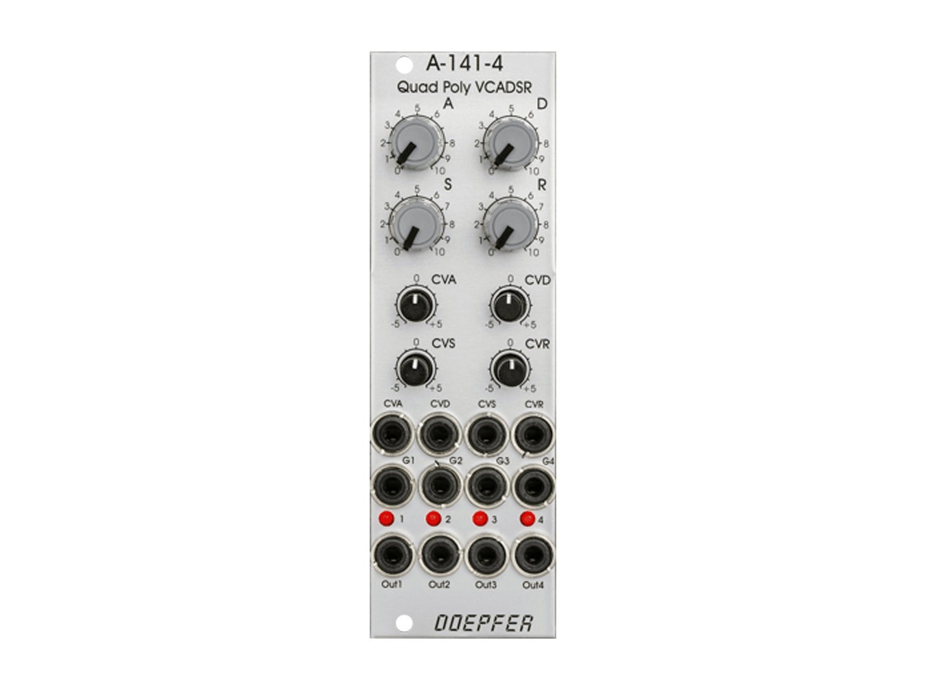A-141 VCADSR – Doepfer A-141-4 Quad Poly VCADSR Envelope Generator