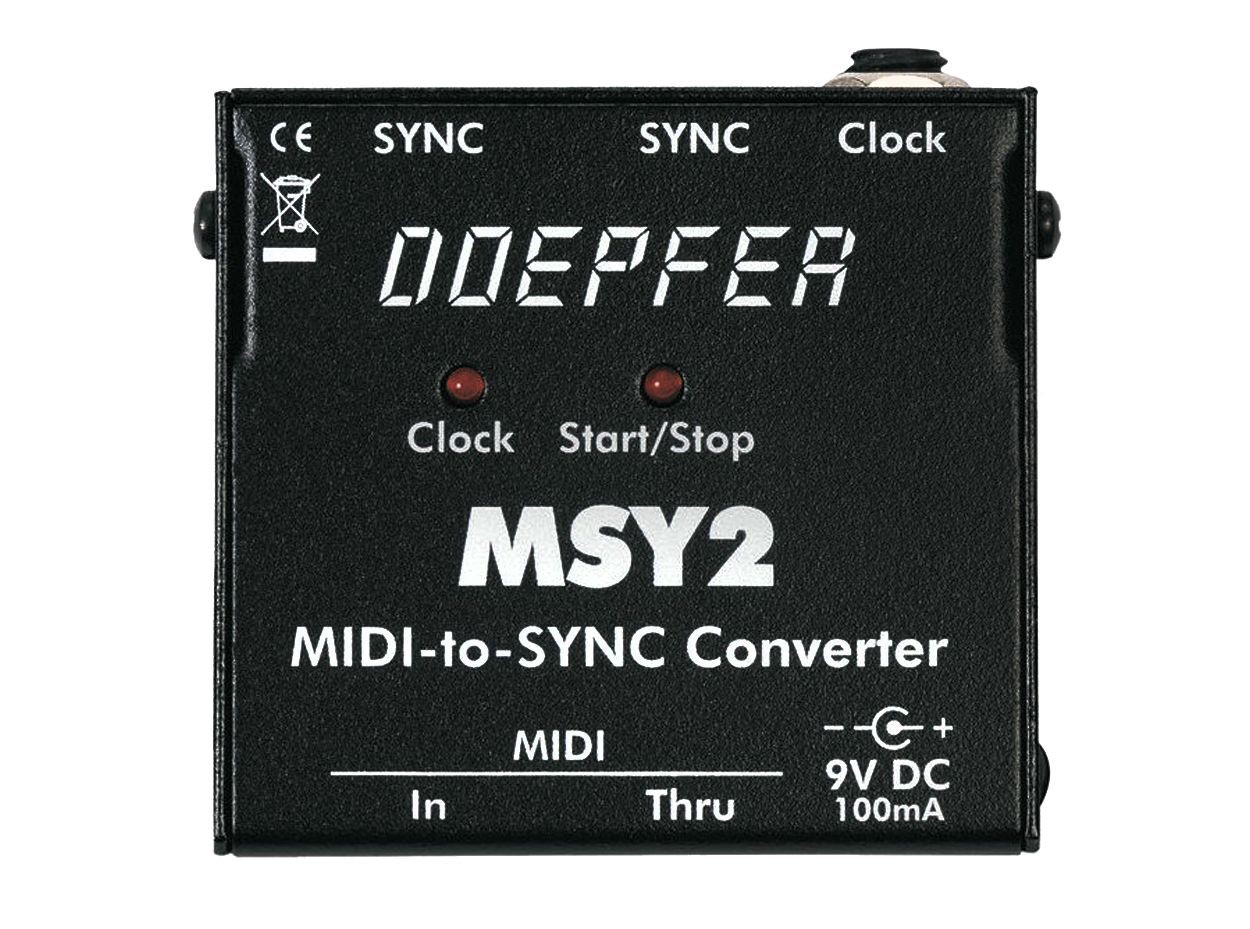 Doepfer MSY2 MIDI to DIN Sync Interface