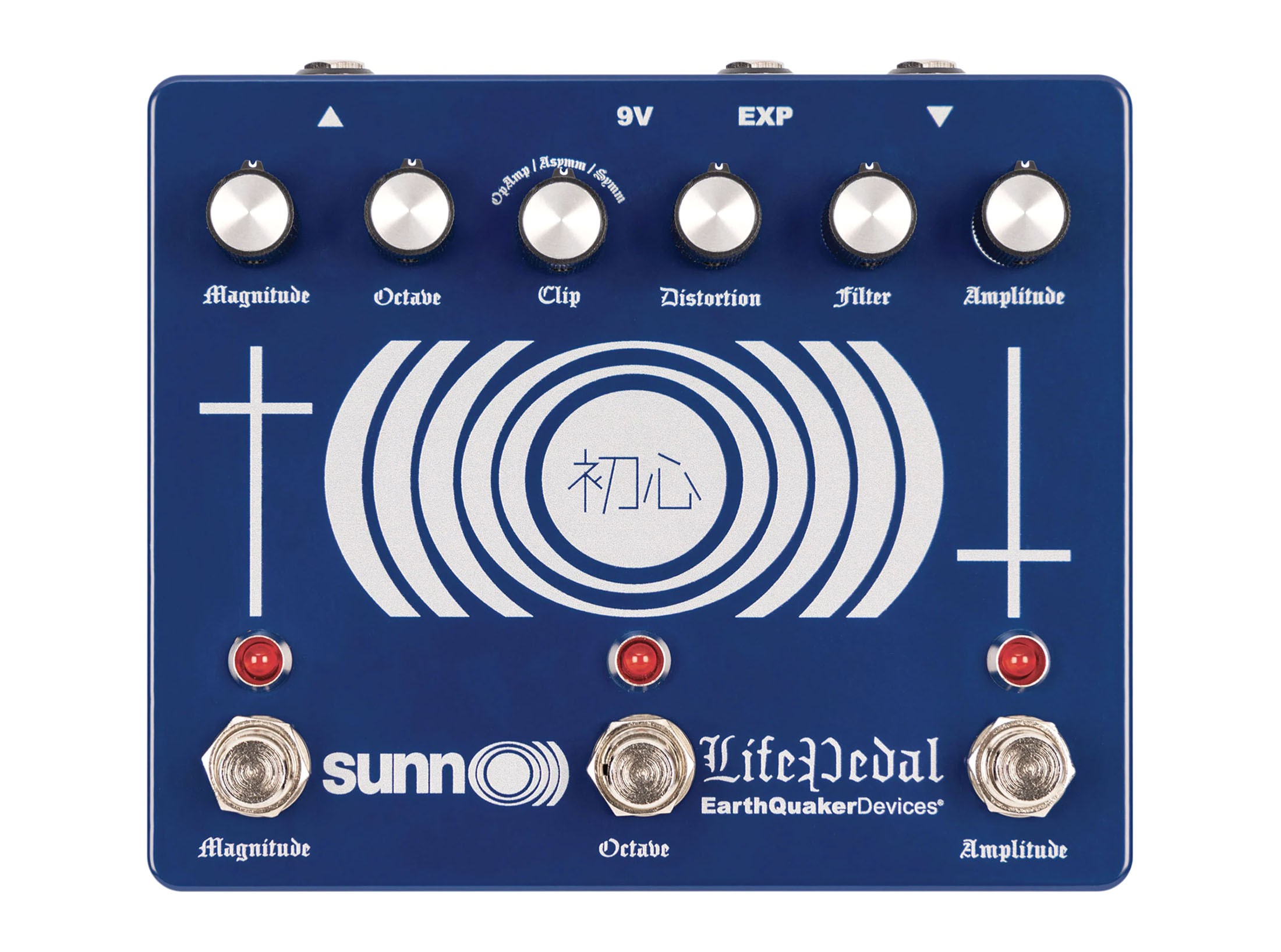 EarthQuaker Devices Life Pedal クローン EarthQuaker Devices Life Pedal V3 Sapphire Blue