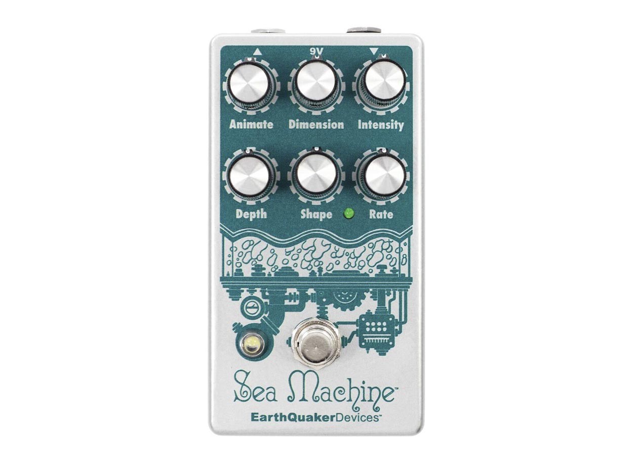 【極美品】EarthQuakerDevices Sea Machine V3 EarthQuaker Sea Machine V3 Vibrato / Chorus