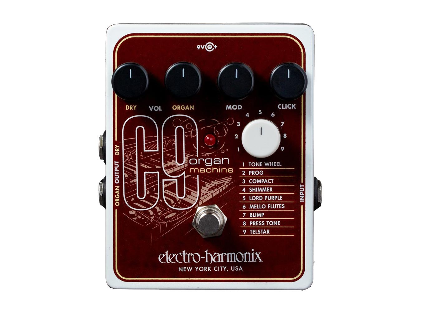 Electro-Harmonix C9 Organ Machine Pedal