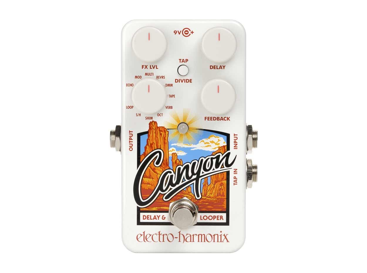 Electro-Harmonix Canyon Delay + Looper Pedal