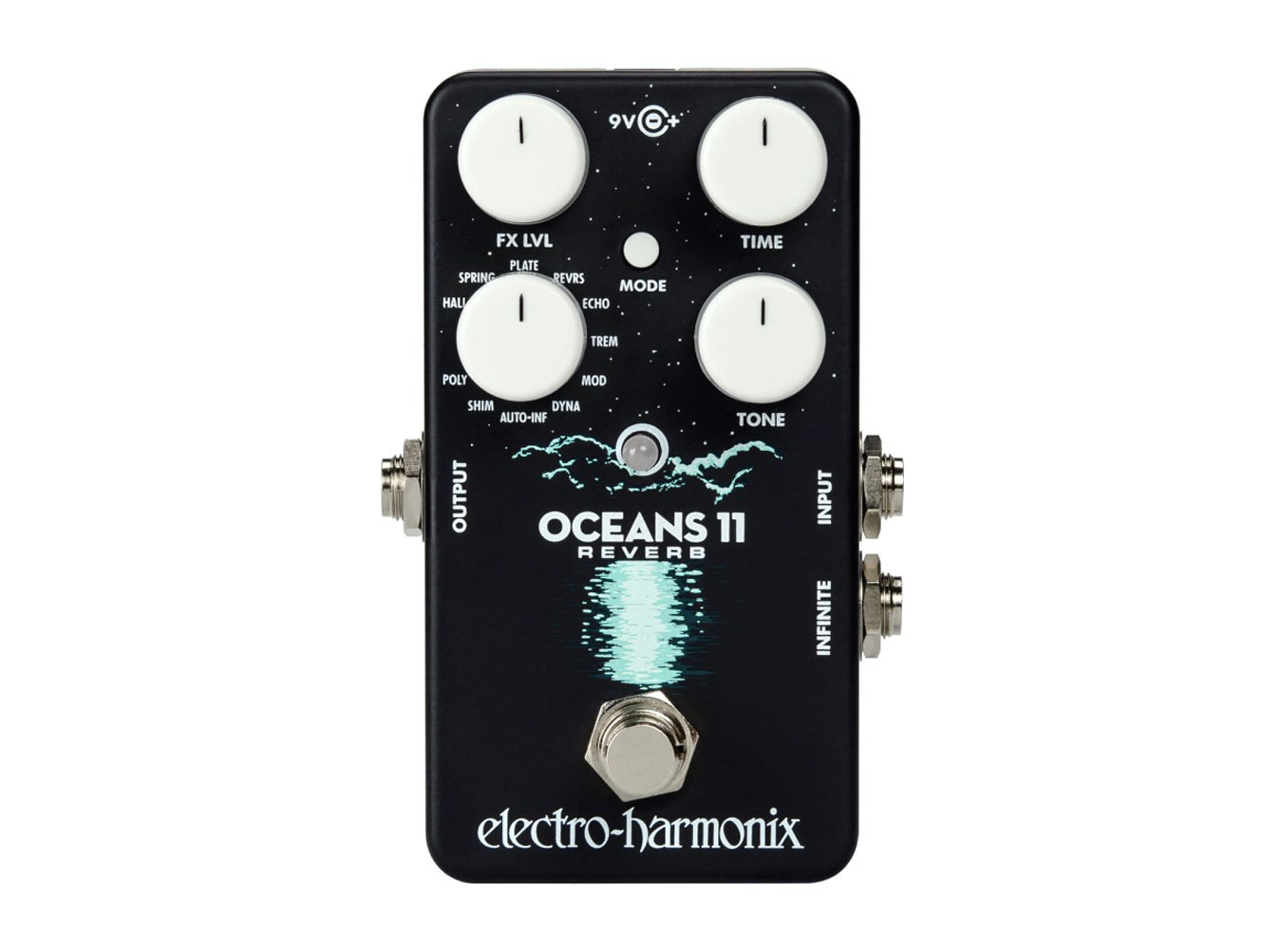 ギター electro-harmonix OCEANS 11 REVERB Electro-Harmonix Oceans 11 Reverb Pedal