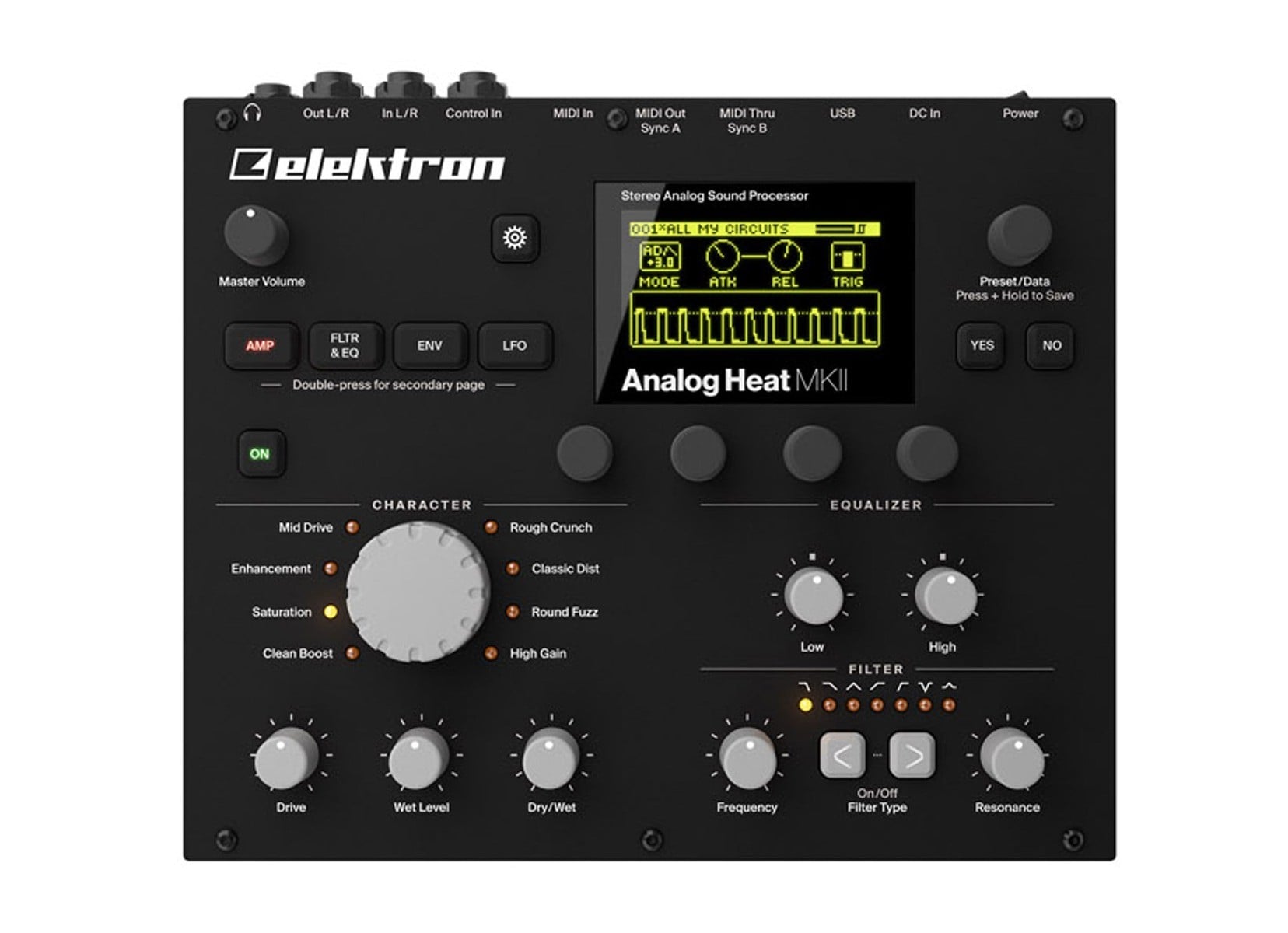 配信機器・PA機器・レコーディング機器 Elektron Analog Heat MKII elektron_analogheatmkii_01.jpg