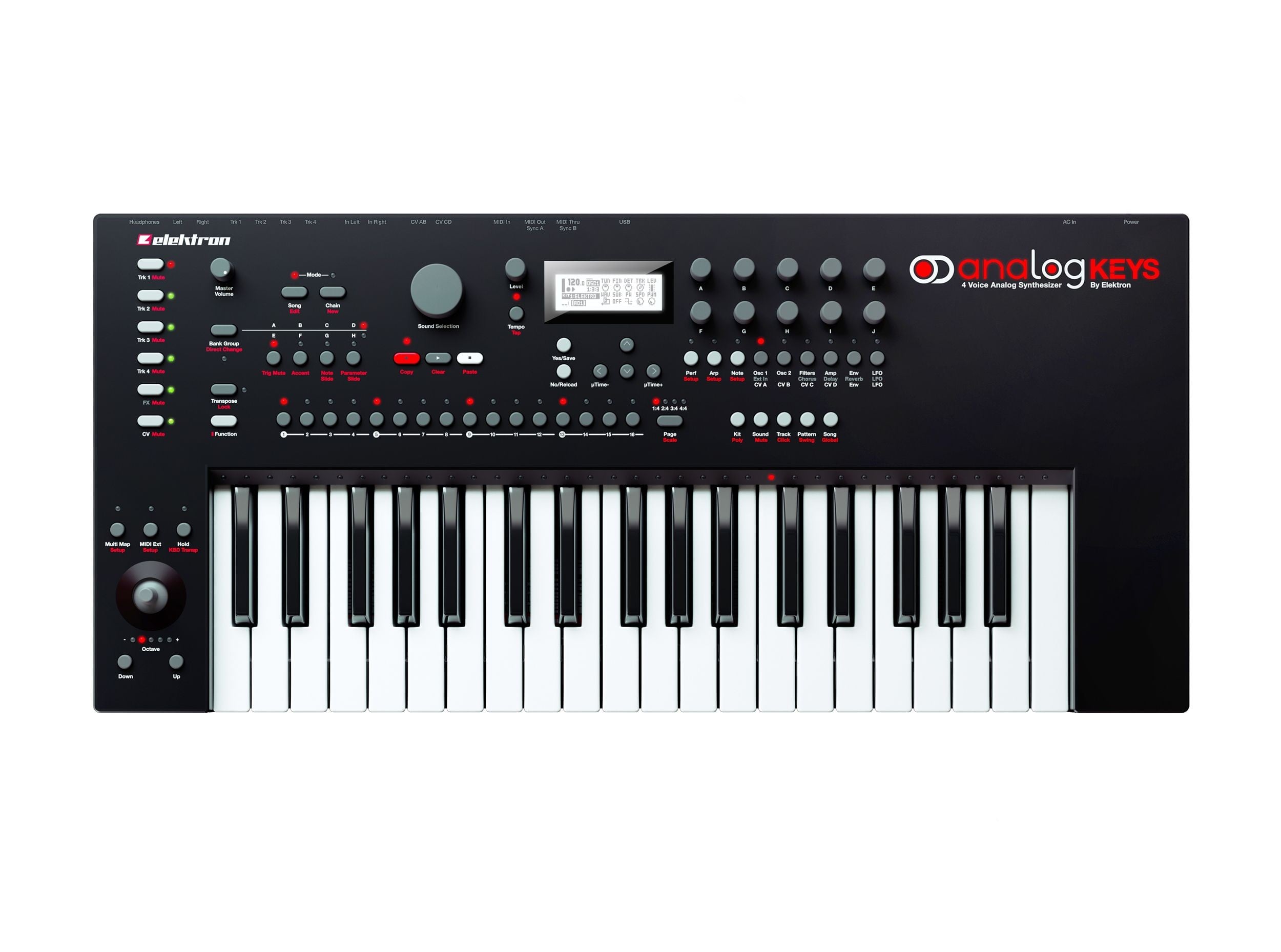 Elektron Analog Keys 37鍵 シンセサイザー Elektron Analog Keys 37-Key 4-Voice Analog Synthesizer w/ box | eBay