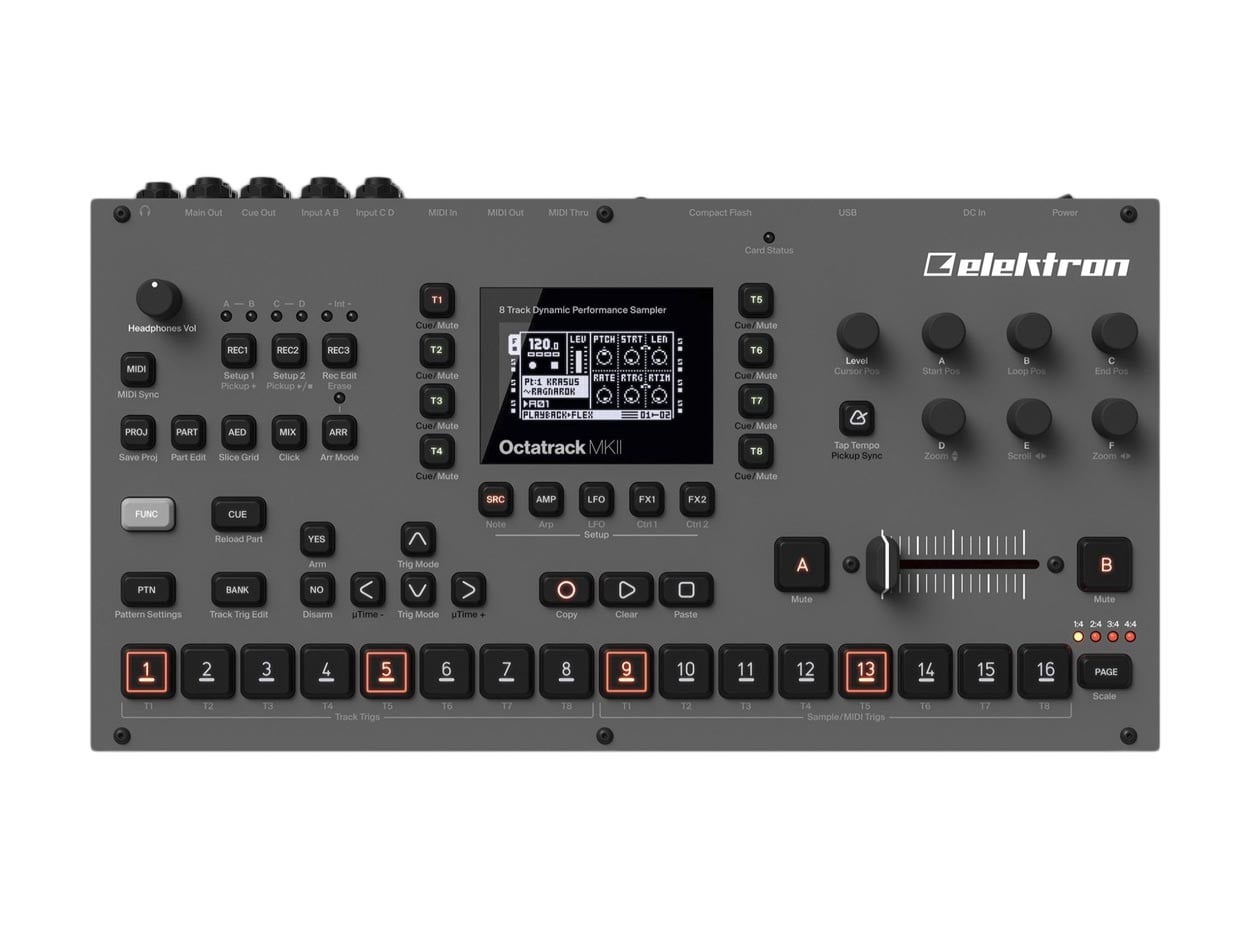 Elektron octatrack mk2 エレクトロン Elektron Octatrack MKII Performance Sampler