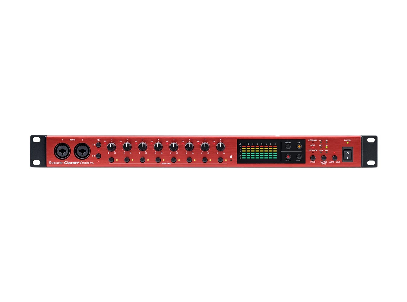 【美品！】Focusrite Clarett OctoPre マイク プリアンプ Focusrite Clarett+ OctoPre Microphone Preamp