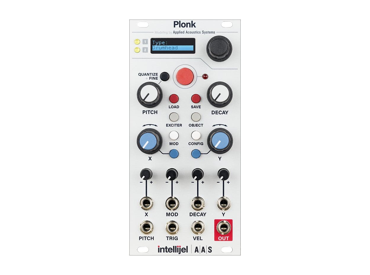 Intellijel Plonk モジュラーシンセサイザー Intellijel Plonk Modal Resonator Module - 14HP