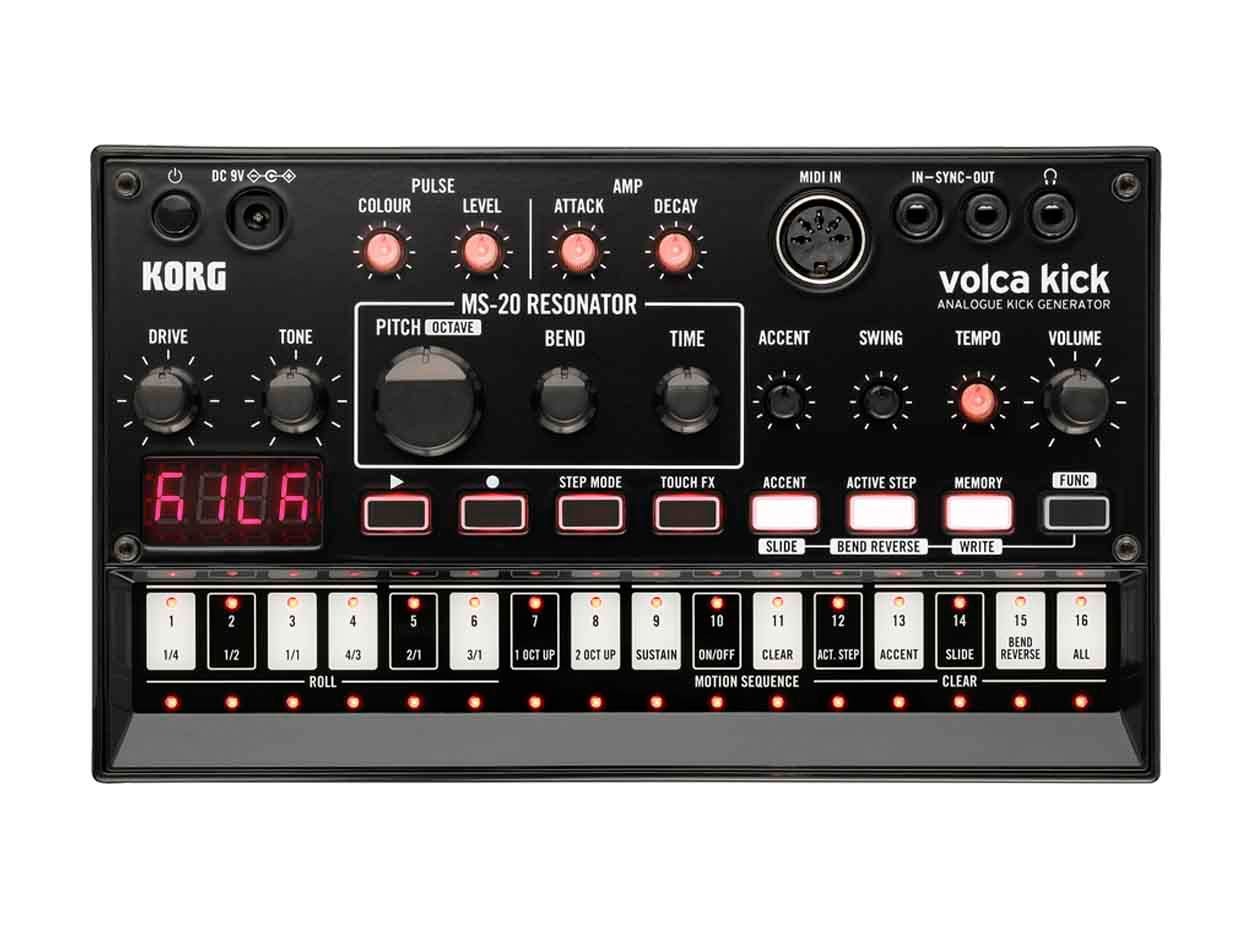 KORG Volca kick アナログシンセサイザー Korg Volca Kick Analog Kick Drum Synthesizer