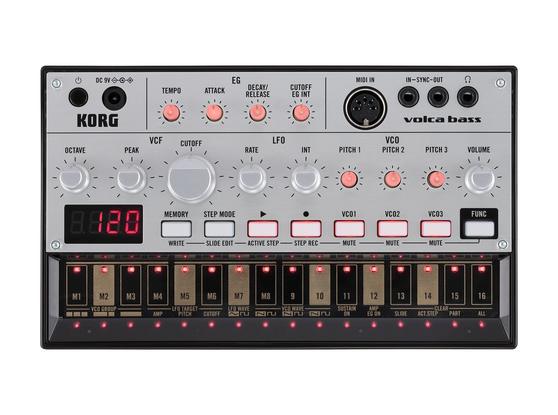 【美品】KORG volca bass Korg Volca Bass Analog Synthesizer