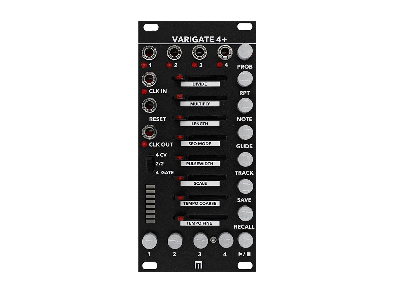 Malekko Varigate 4+ 8-Step Sequencer (Black)