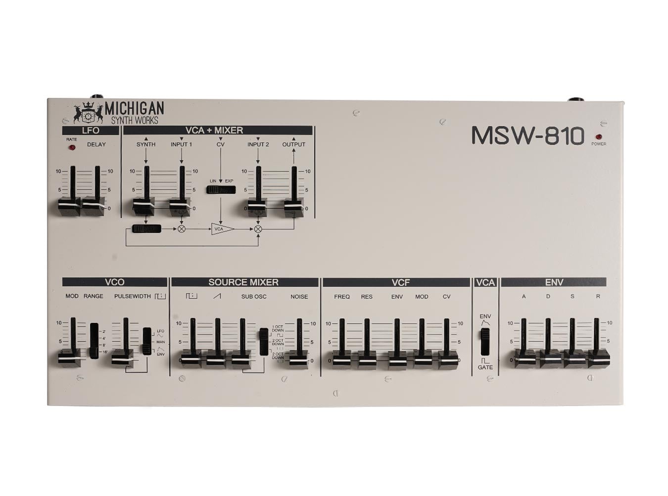 Michigan Synth Works MSW-810 Analog Synthesizer