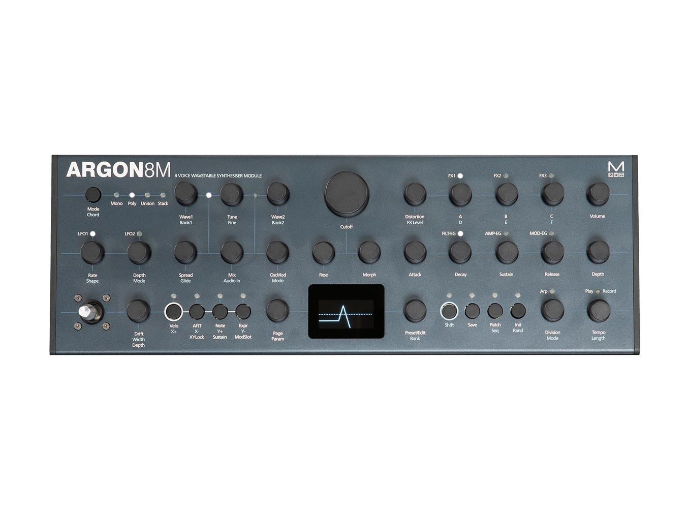 MODAL ARGON8M シンセサイザー Modal Argon8M Desktop Wavetable Synthesizer