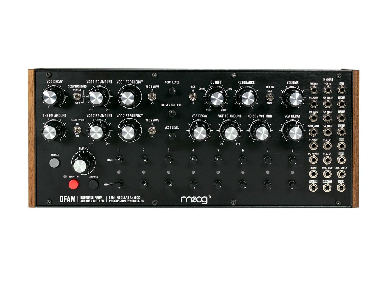 【美品】Moog DFAM & SUBHARMONICON＋4chミキサー Moog Drummer From Another Mother (DFAM) Percussion Synthesizer