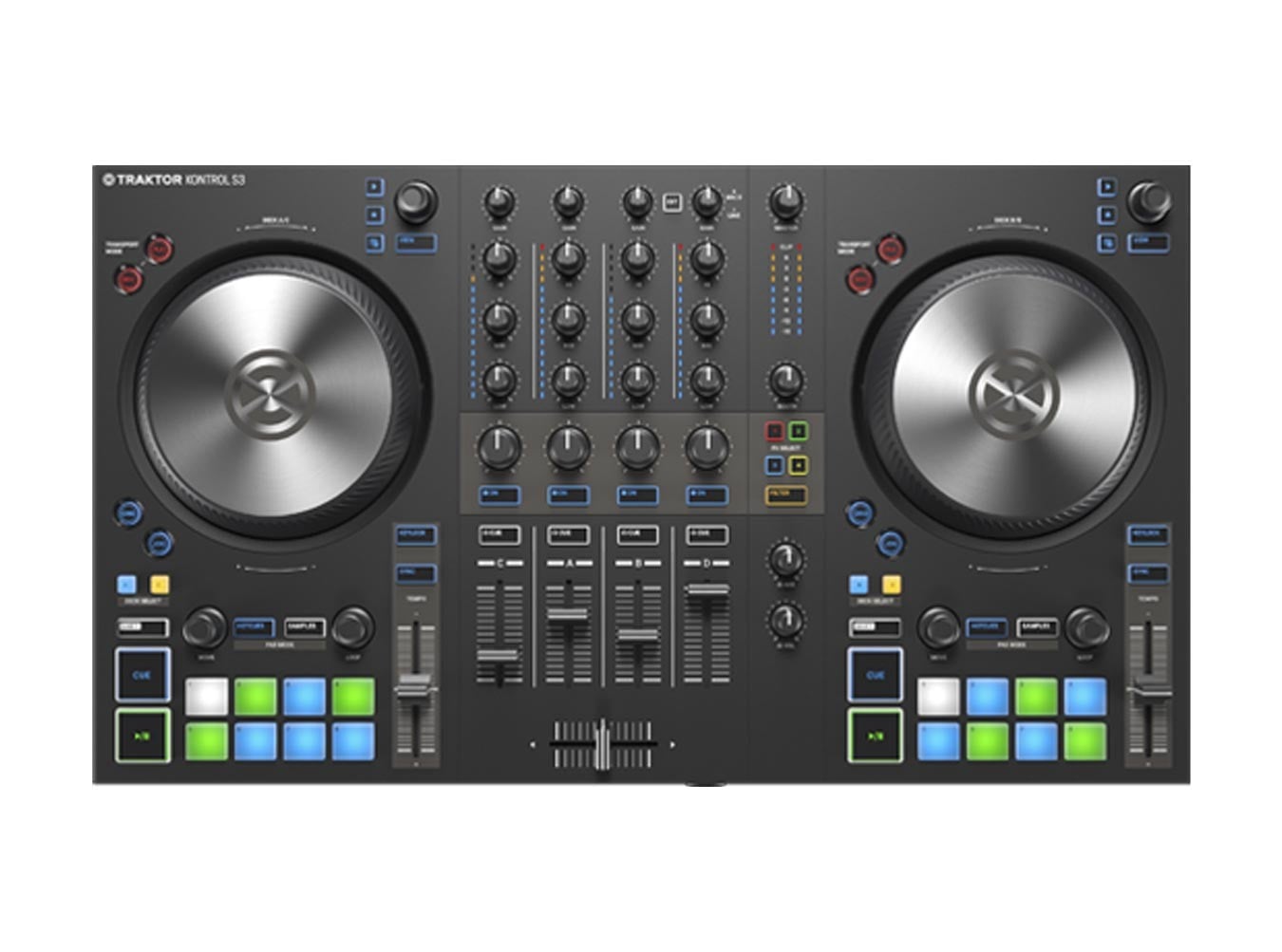 DJ機材 Nativeinstruments traktor kontrol S3 dj nativeinstruments_traktor-