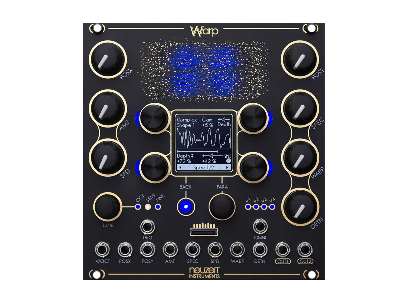 Neuzeit Warp Additive + Wavetable Synth Voice