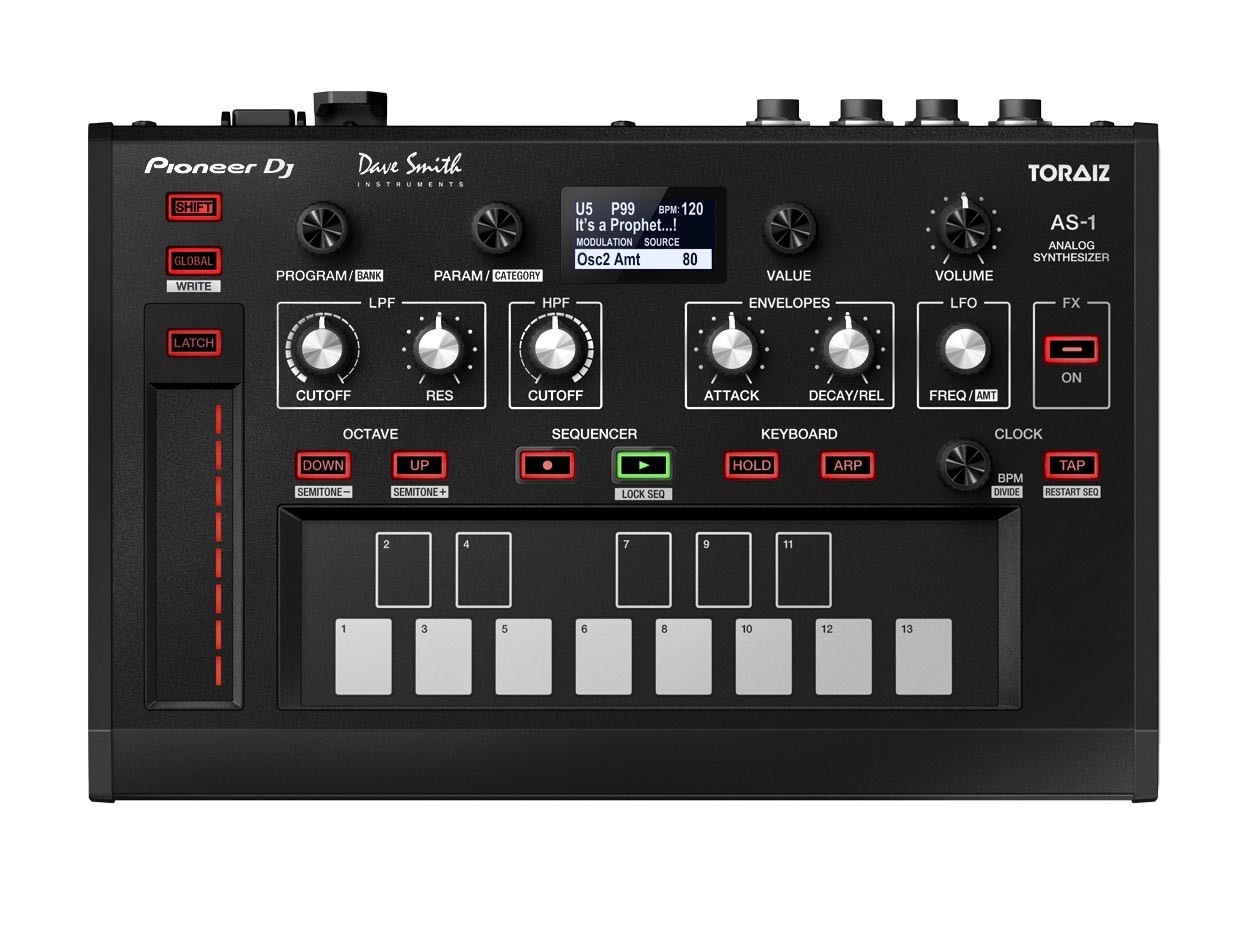 Pioneer DJ TORAIZ AS-1 アナログシンセサイザー Pioneer Toraiz AS-1 Analog Synthesizer