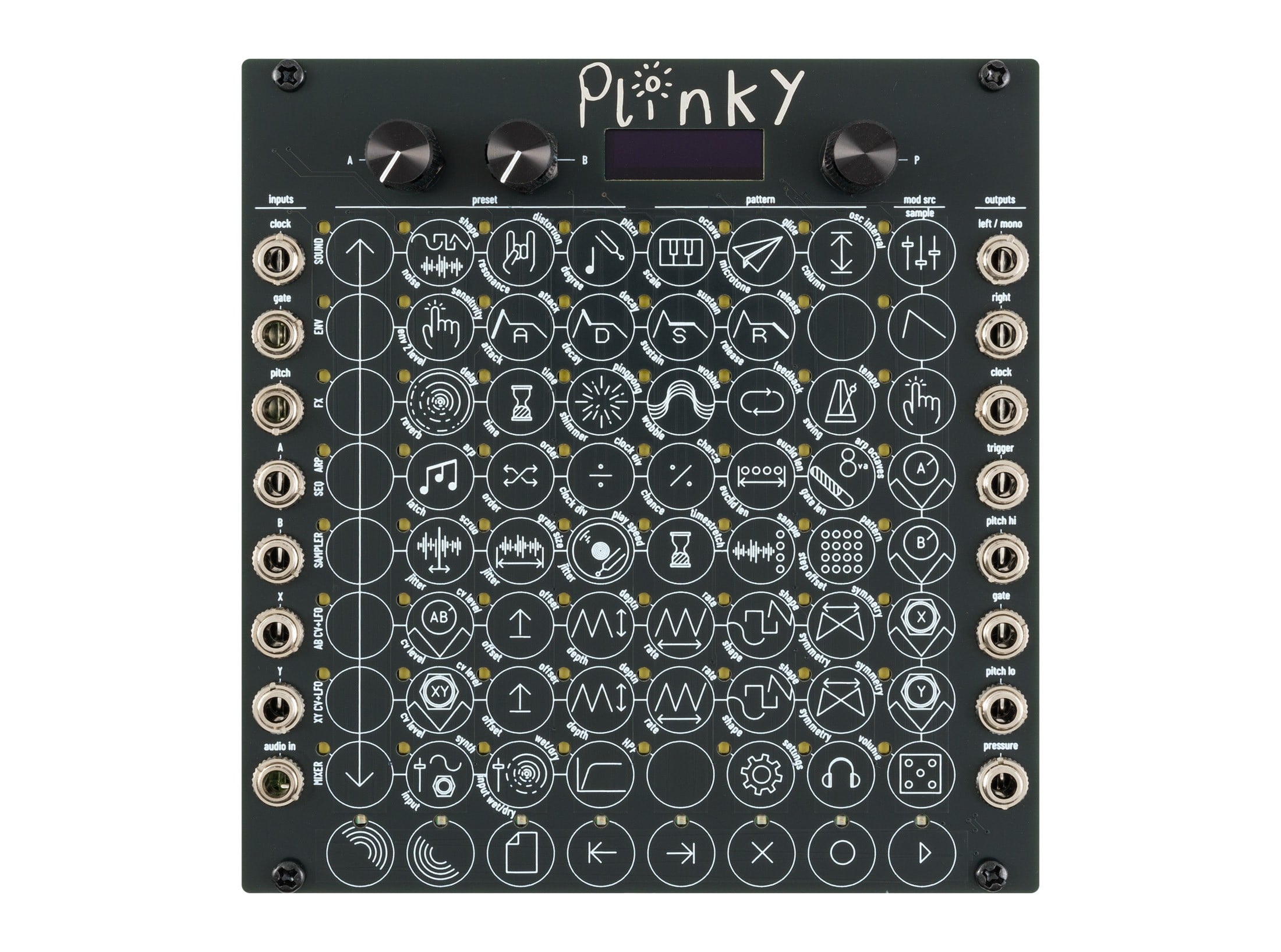 Plinky Plinky V3 Polyphonic Touch Synthesizer Plinky Plinky V3 Polyphonic Touch Synthesizer