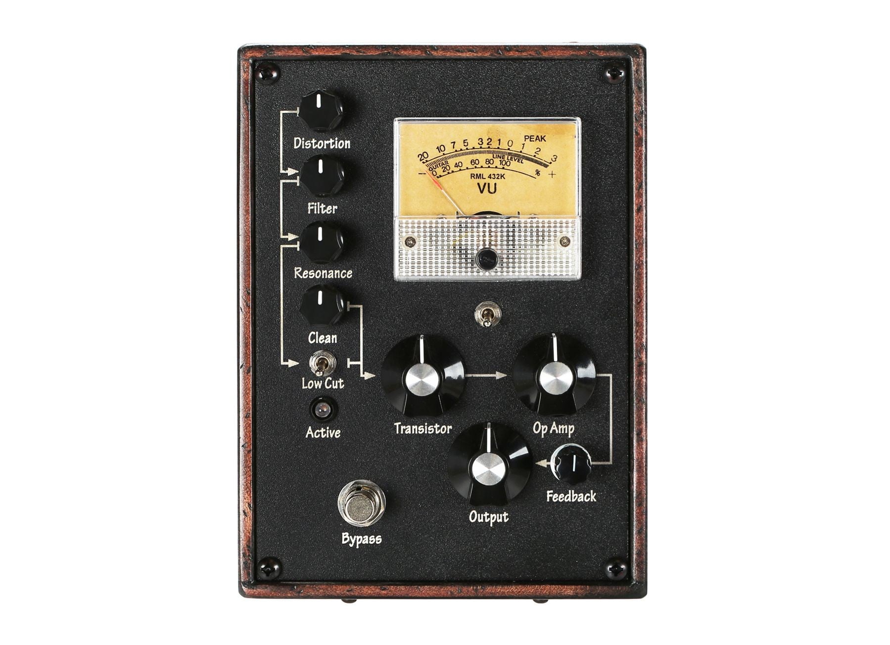 レア A.Y.A TOKYO Super Atomic Distortion Retro Mechanical Labs 432K Distortion Pedal
