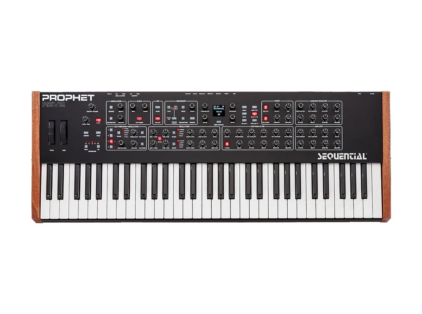 鍵盤楽器 Prophet Rev2 8voice Sequential Prophet Rev2 8-Voice Keyboard Synthesizer