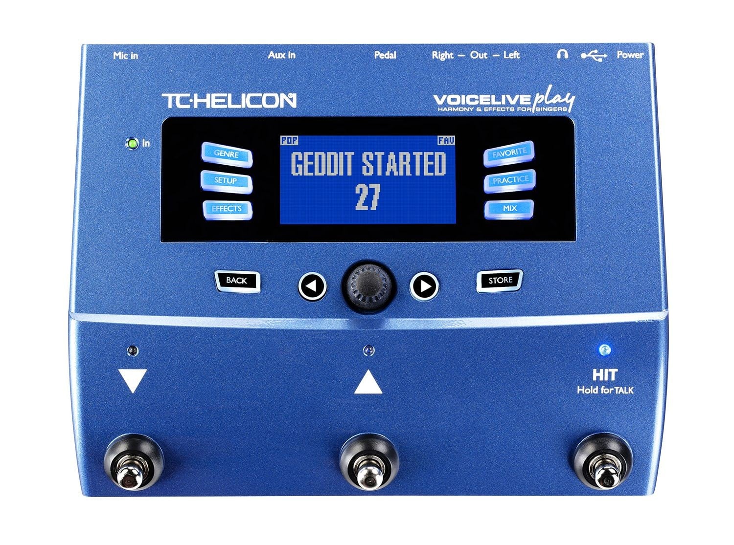 TC-HELICON VOICELIVE PLAY ボーカルエフェクター VoiceLive Play Vocal Effect Pedal