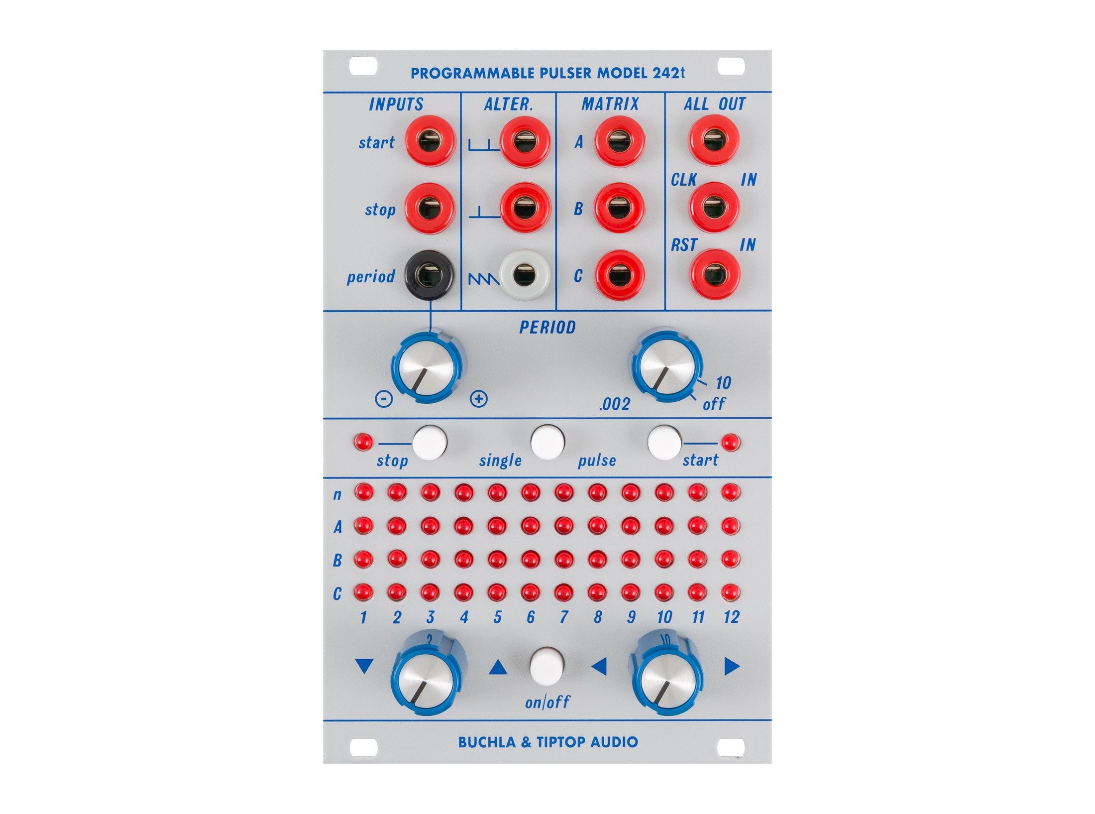 その他 Buchla & Tiptop Audio Model 242t Modular Tiptop Audio 242t Programmable Pulser