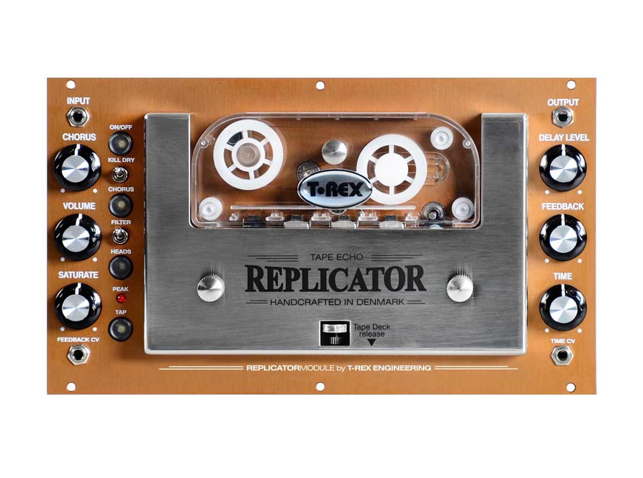 t-rex replicator モジュラーシンセ　delay dtm daw T-Rex Replicator Analog Tape Delay